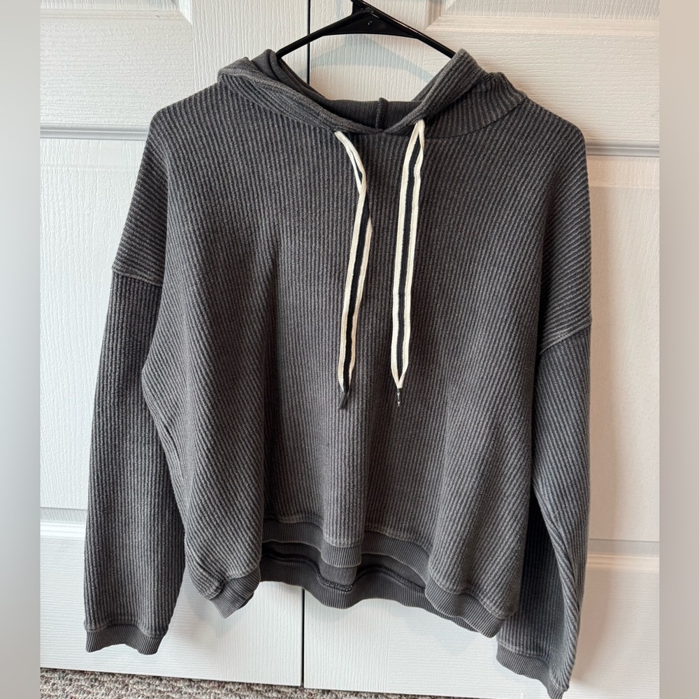 Aerie Women’s Ribbed Oversized Sweater Semi-Cropped